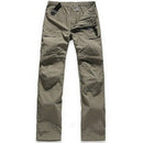 Pantalones bermudas de mujer, impermeable - caqui