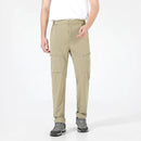 Los pantalones de hombre son de tela ligera, transpirable y resistente al desgaste - caqui