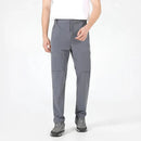 Los pantalones de hombre son de tela ligera, transpirable y resistente al desgaste - Gris