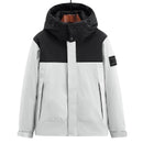 Chaqueta Murrai blanca cortavientos con forro moderno de alta calidad para hombre