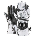 Guantes térmicos forrados, pantalla táctil, impermeables y cortavientos, con doble sistema de aislamiento térmico y cierre con hebilla