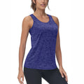 Camiseta sin mangas para mujer, con protección UPF 50+, color lila