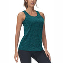 Camiseta sin mangas para mujer, con protección UPF 50+, color verde