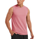 Camiseta sin mangas casual para hombre.
Material de algodón, color rosa