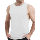 Camiseta de tirantes para hombre, modelo escote redondo.
Material 100% algodón, color blanco