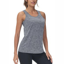 Camiseta sin mangas para mujer, con protección UPF 50+, color gris claro