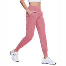 Pantalón femenino tipo jogger slim, cómodo y ligero para cualquier ocasión, rosa.