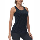 Camiseta sin mangas para mujer, con protección UPF 50+, color negro