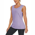 Camiseta sin mangas para mujer, con protección UPF 50+.
Ligero, de secado rápido, que absorbe la humedad, transpirable, color lila