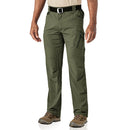 Pantalones tácticos para hombre tejido de nailon, color verde