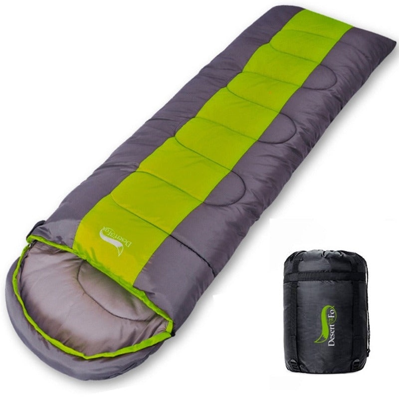 Saco de dormir individual con capucha