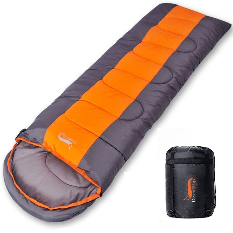 Saco de dormir individual con capucha