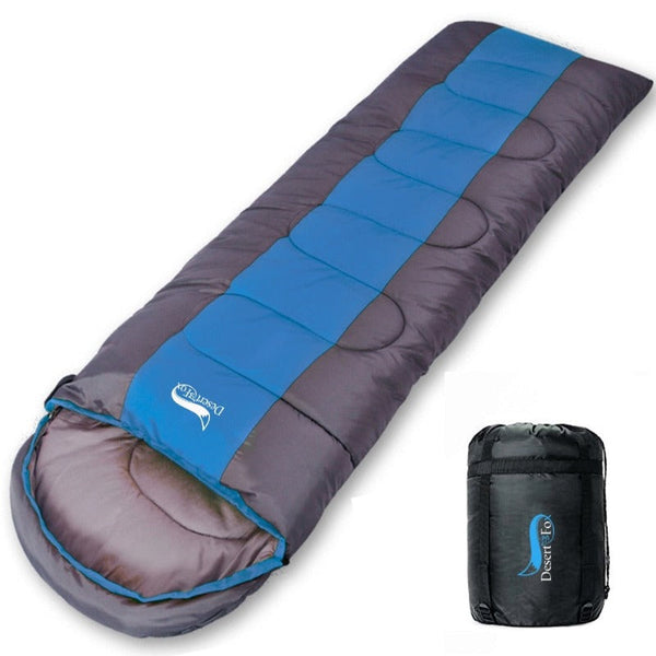 Saco de dormir individual con capucha