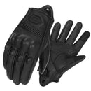 Guantes de hombre de cuero retro