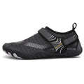 Zapatilla con elastico, suave, ligero, transpirable, antideslizante;
Material superior: tejido elástico, color negro