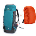 Mochila impermeable de gran capacidad de 65 litros con funda protectora