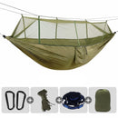 Hamaca columpio para 2 personas con mosquitera