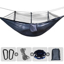 Hamaca columpio para 2 personas con mosquitera