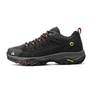 Zapatillas de senderismo y trail running para hombre con puntera anticolisión y suela antideslizante en color gris