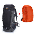 Mochila impermeable de gran capacidad de 65 litros con funda protectora