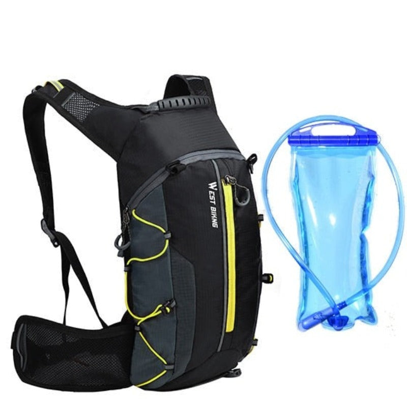 Mochila de hidratación de 10L con recarga de agua de 2L