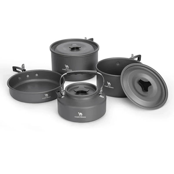 kit de utensilios de cocina para acampar