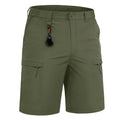 Pantalones cortos cómodos y ligeros para hombre. Fabricado en nailon y resistente al agua. Un producto cómodo y ligero Verde Oscoro
