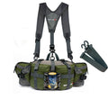 Riñonera de Cintura Impermeable Unisex 5L, verde militar