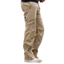 Pantalón cargo militar con alta resistencia y durabilidad,
cortes diseñados para garantizar flexibilidad total en todos los movimientos, caqui.