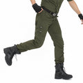 Pantalón cargo militar con alta resistencia y durabilidad,
cortes diseñados para garantizar flexibilidad total en todos los movimientos, verde.
