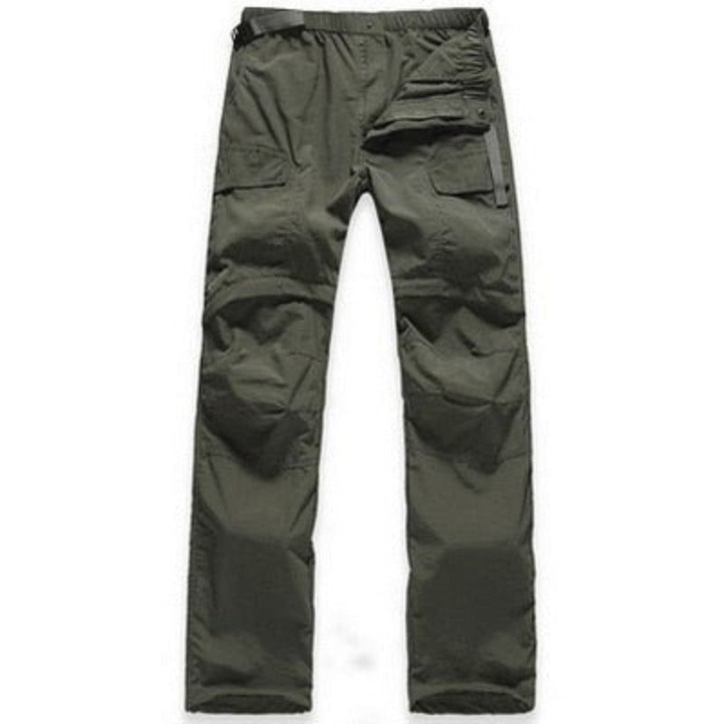 Pantalones bermudas de mujer, impermeable - verde