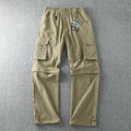 Pantalón bermuda masculino de secado rápido, caqui.