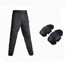 Pantalón masculino reforzado con rodilleras.
Cuenta con 10 bolsillos.
Impermeable y resistente al viento. Negro.