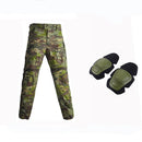 Pantalón masculino reforzado con rodilleras.
Cuenta con 10 bolsillos.
Impermeable y resistente al viento. Camuflaje verde