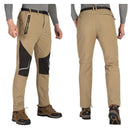 Pantalón térmico con forro de fleece interno, caqui.