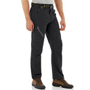 Pantalón masculino ripstop, ligero y de secado rápido, negro.
