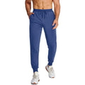 Pantalón masculino deportivo con tejido Quick Dry que elimina la humedad, manteniéndote seco durante entrenamientos intensos, azul.