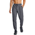 Pantalón masculino deportivo con tejido Quick Dry que elimina la humedad, manteniéndote seco durante entrenamientos intensos, gris oscuro.