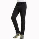 Pantalón masculino con protección UV, negro.