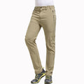 Pantalón masculino con protección UV, caqui.