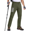 Pantalón masculino ligero y transpirable, con tejido resistente al desgaste, verde.