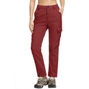 Pantalón cargo térmico para mujer,
tejido de poliéster, forro polar.
Rojo