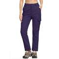 Pantalón cargo térmico para mujer,
tejido de poliéster, forro polar.
Púrpura