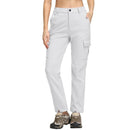 Pantalón cargo térmico para mujer,
tejido de poliéster, forro polar.
Blanco
