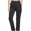 Pantalón cargo térmico para mujer,
tejido de poliéster, forro polar.
Negro