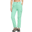 Pantalón cargo térmico para mujer,
tejido de poliéster, forro polar.
Verde claro
