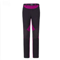 Pantalón com tejido IceDry de alta tecnología transpirable e impermeable - lila/negro.