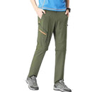 Pantalón Herick - Verde - Pantalón corto de hombre 2 en 1, de alta elasticidad, de secado rápido, transpirable e impermeable.