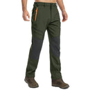 Pantalón térmico para hombre con forro polar interno. - Verde