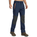 Pantalón térmico para hombre con forro polar interno.- Azul Marino